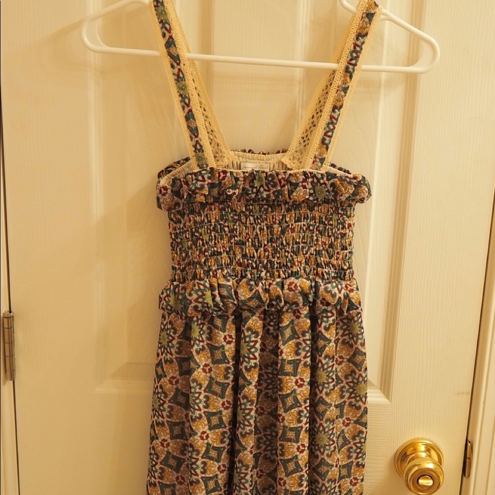 Target. Stretchy, ruched upper sundress